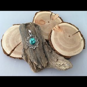 Tourquise & Silver Pendant